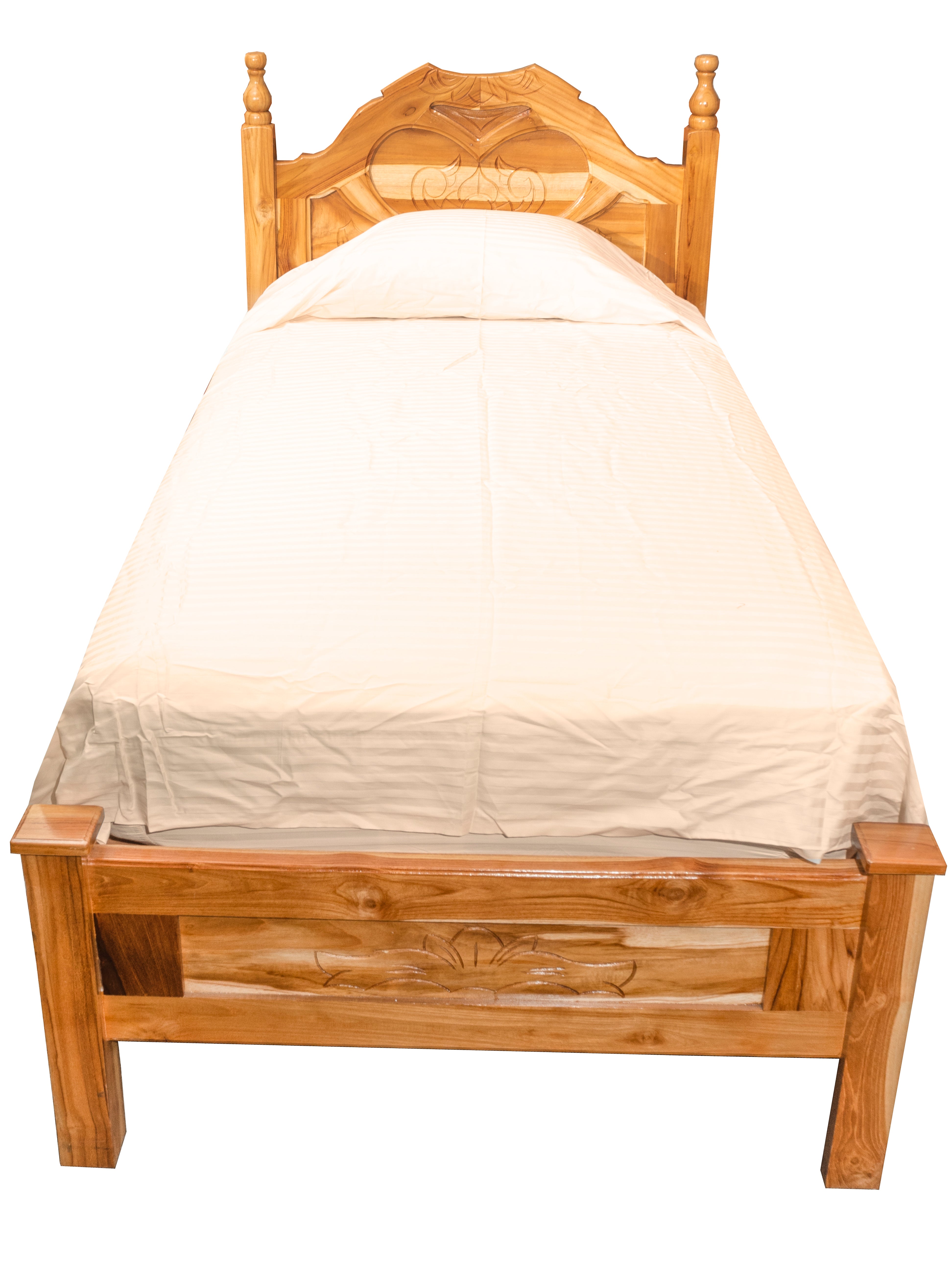Cama Teca CAMA-01TWIN-00TECA CORAZON TWIN