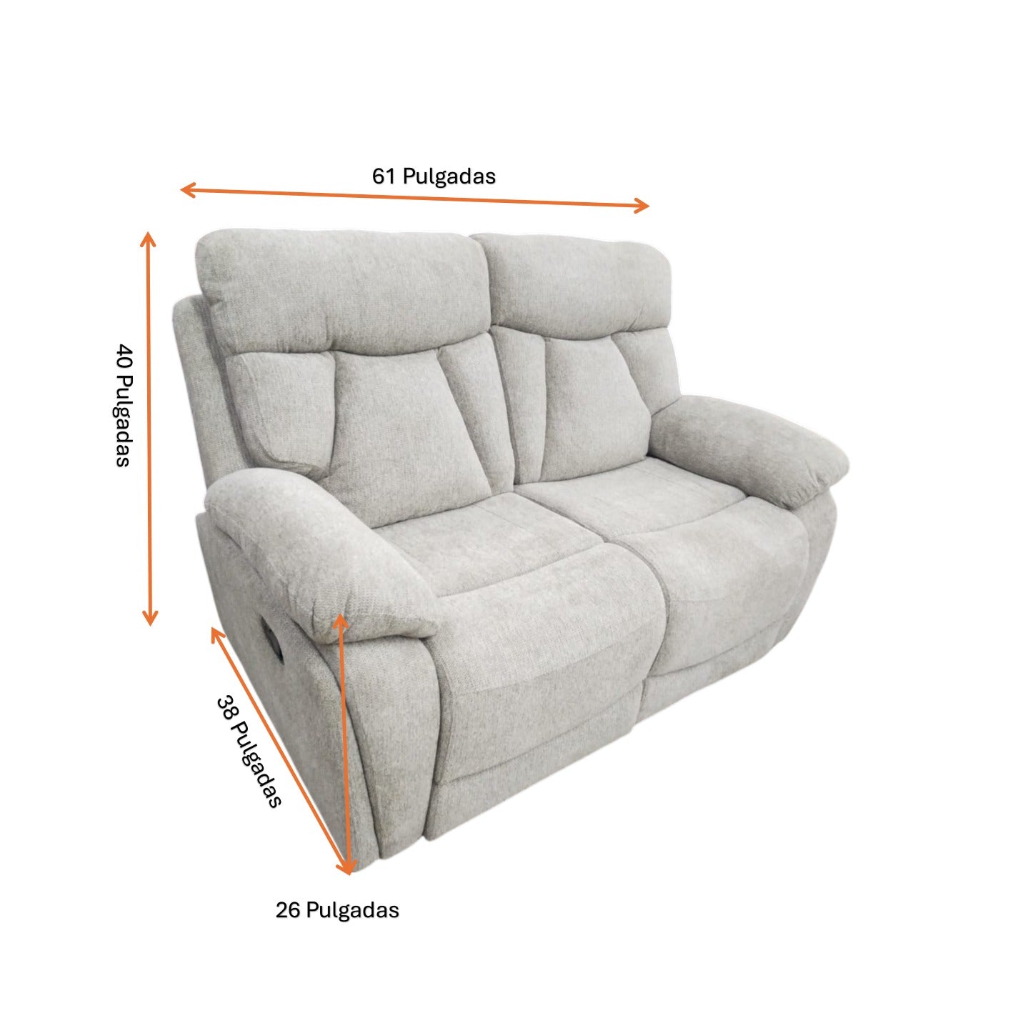 Juego de Sala Reclinable HAVA-LGTBRN