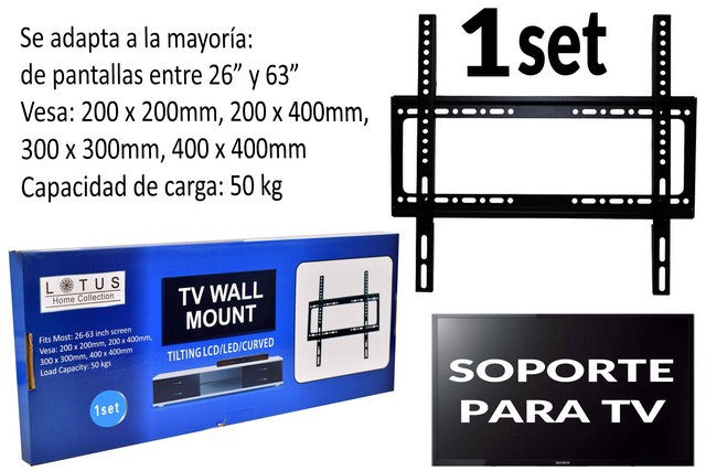 Soporte TV 26 - 63 FIJO LHC-50054 Lotus