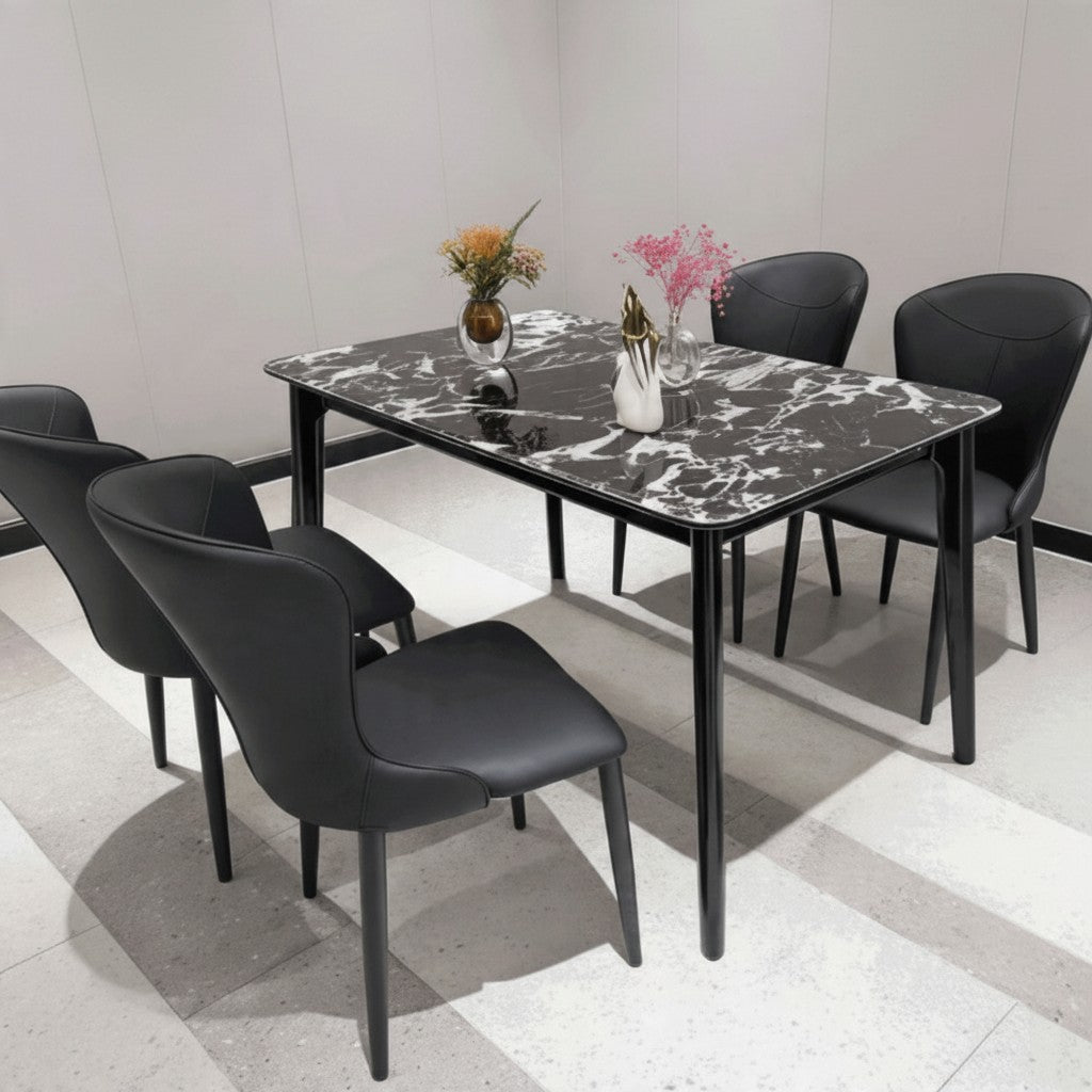 Comedor 4PTS Doral DT-04-2308 Negro