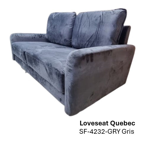 Sofa Loveseat Quebec SF-4232-GRY Gris