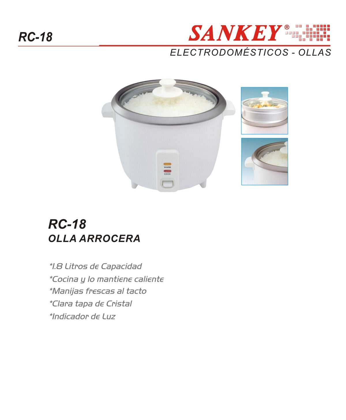 Arrocera 01.8 L RC-18 SANKEY