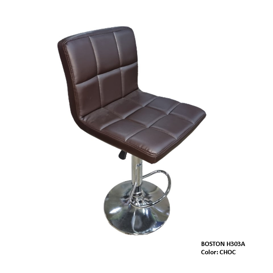 Silla de Bar Boston H303A-CHOC Chocolate Brown