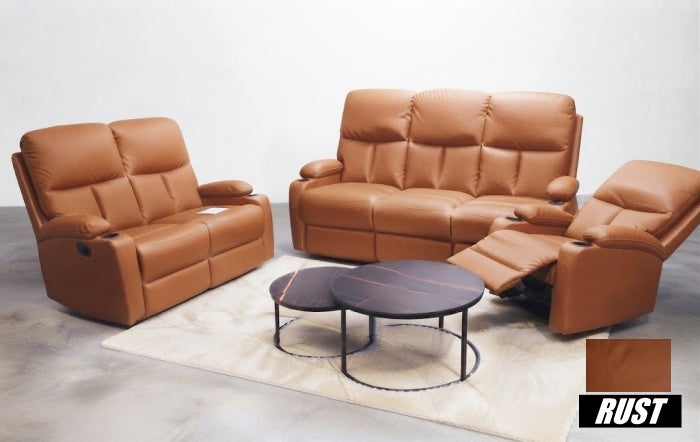 Juego de Sala Reclinable RUST 3 + 2 + 1 6PTS 69261812