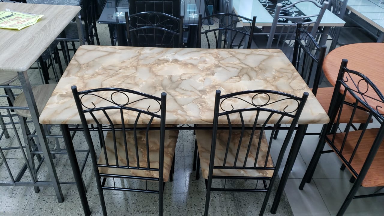 Comedor 4 PTS RECT KTD-89004-4 Amarillo
