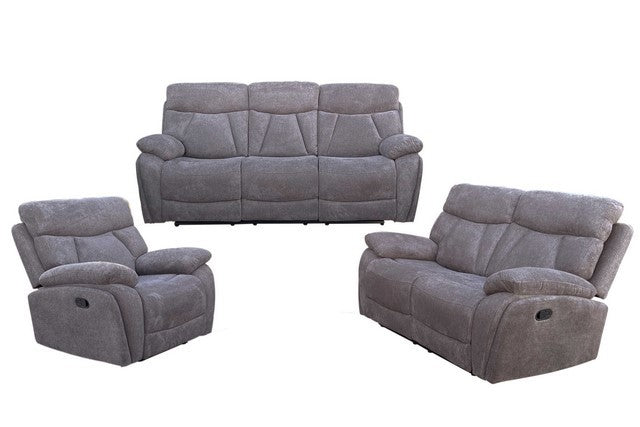 Juego de Sala Reclinable HAVA- Brown