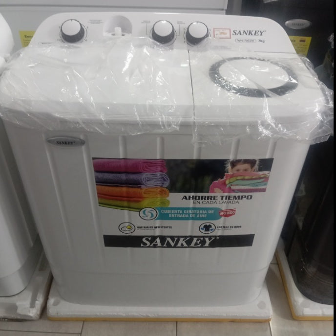 Lavadora SEMI 07 WM-7016W Sankey