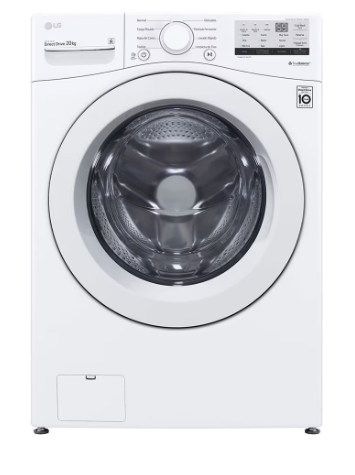Lavadora Frontal 20 KG WM20WV26W.ABWEE LG