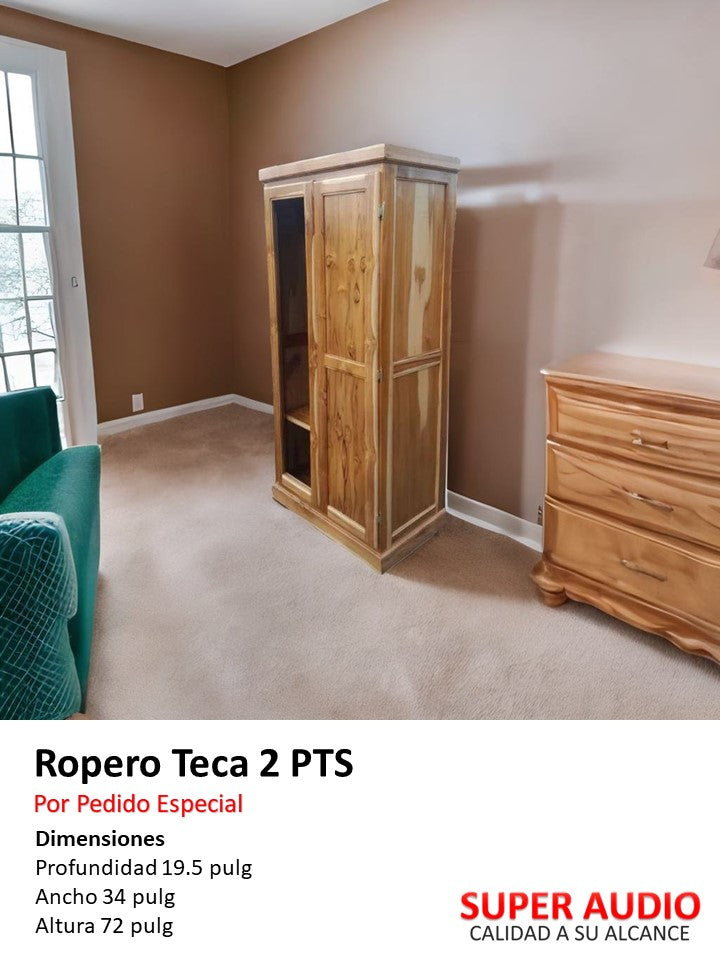 Closet Ropero Teca 2 Pts ( Pedido Especial )