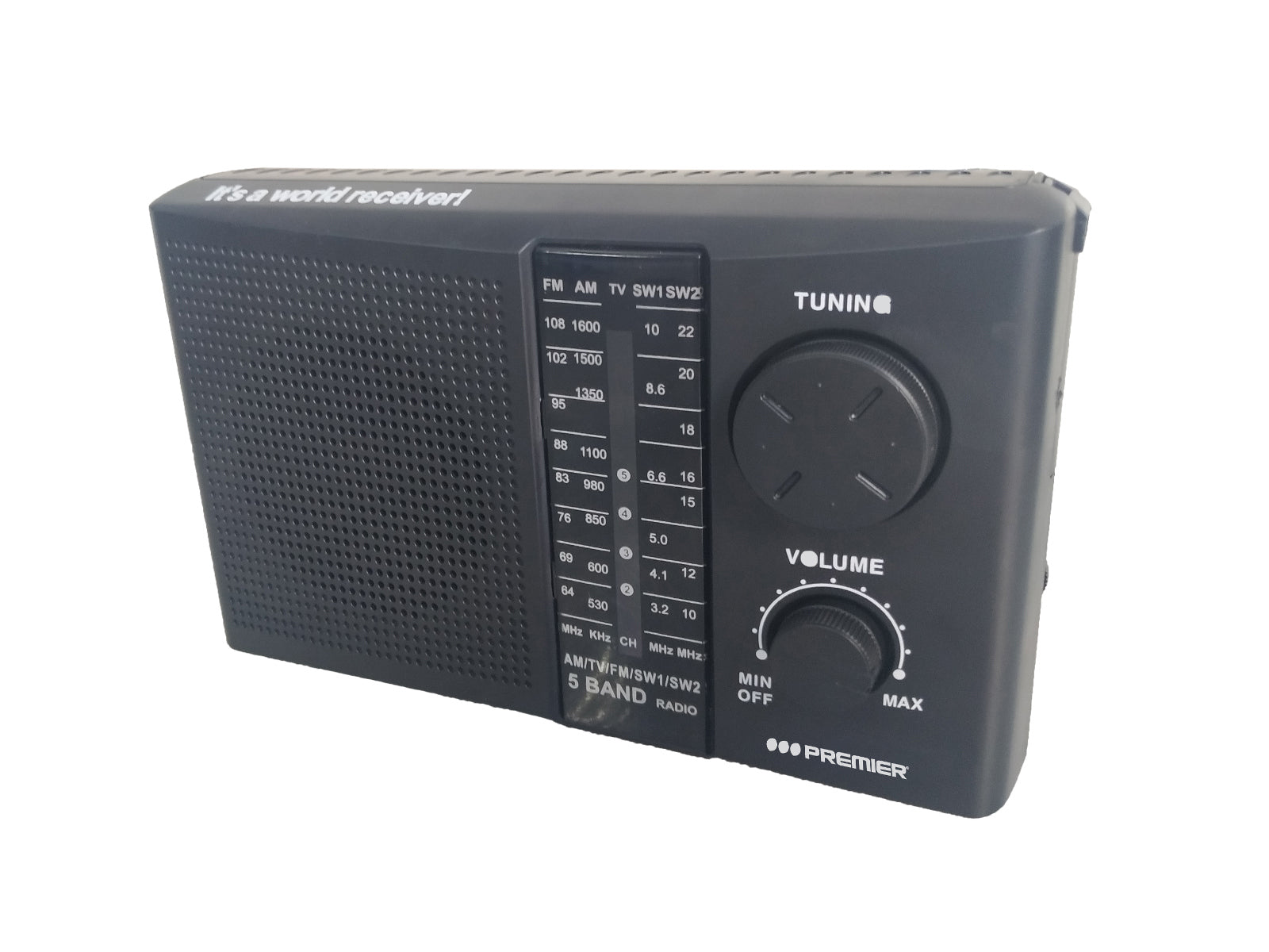 Radio Portatil 5 Bandas RD-98VITALE Premier