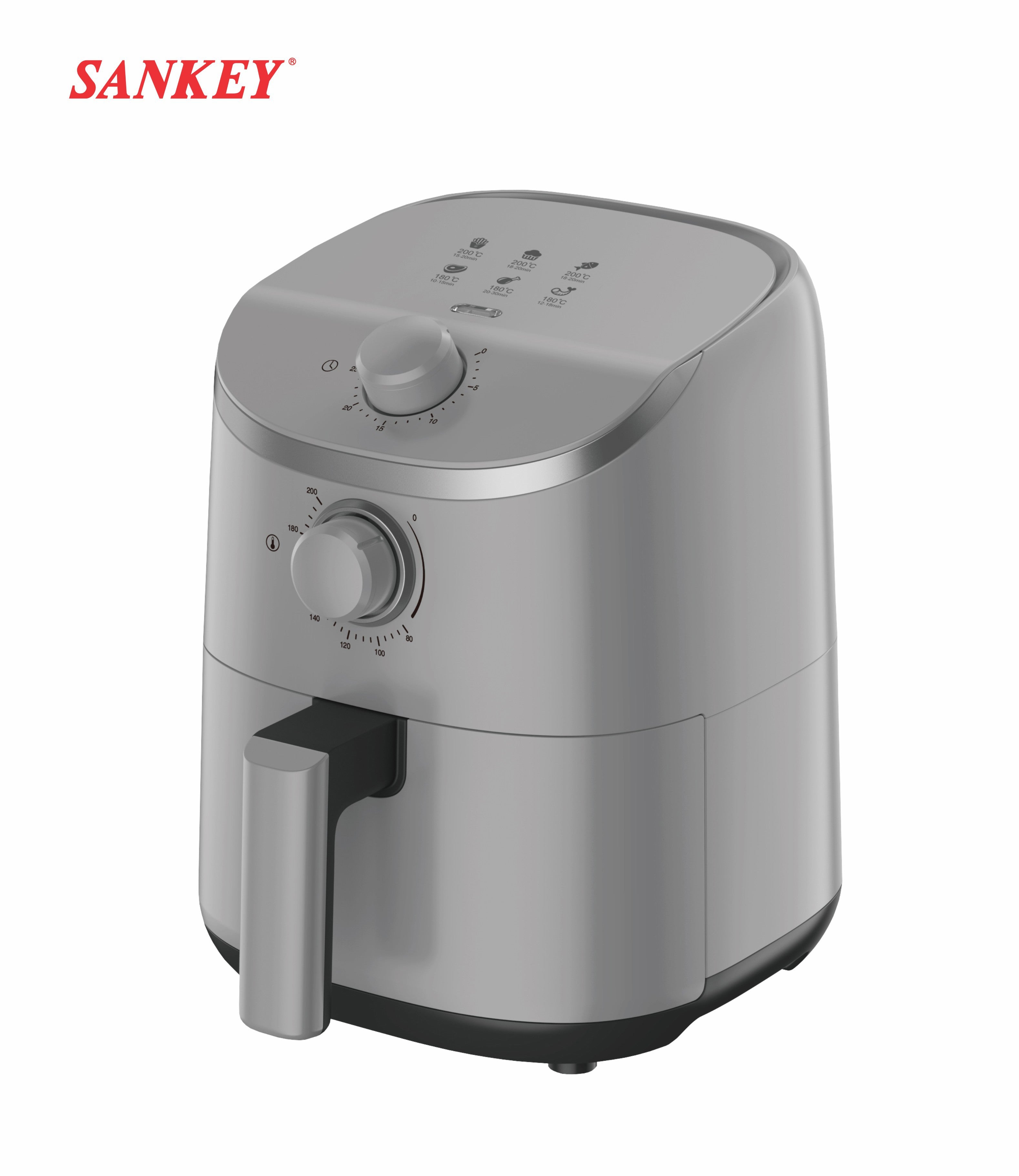 Freidora de Aire FRW-2011GY Gris Sankey
