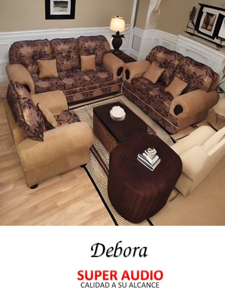 Juego de Sala 6 PTS Debora