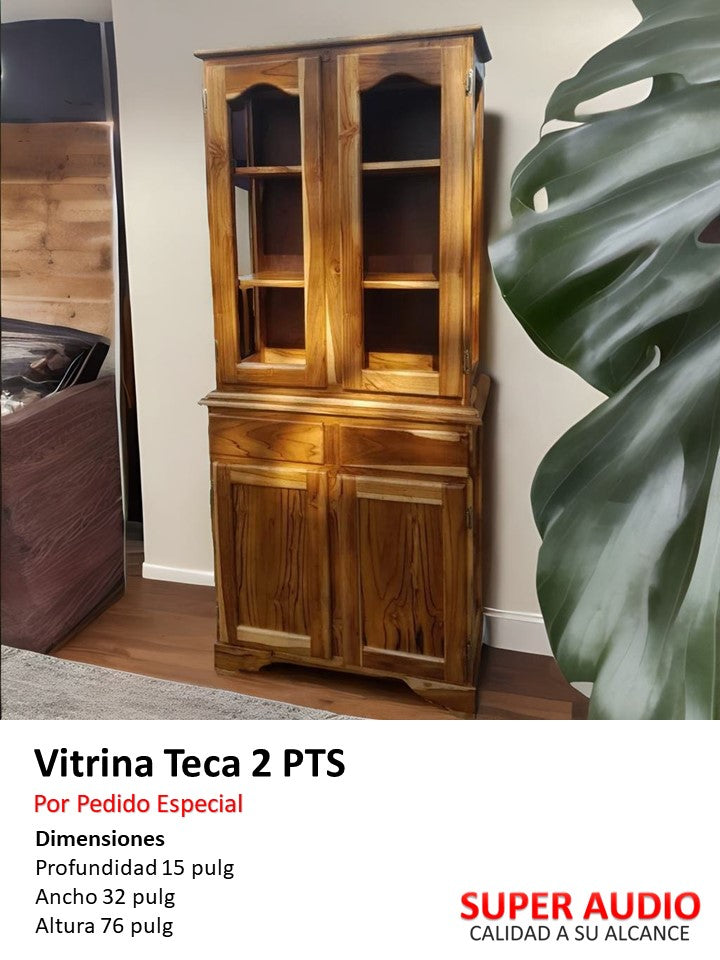 Vitrina Teca 2 Pts (Pedido Especial)